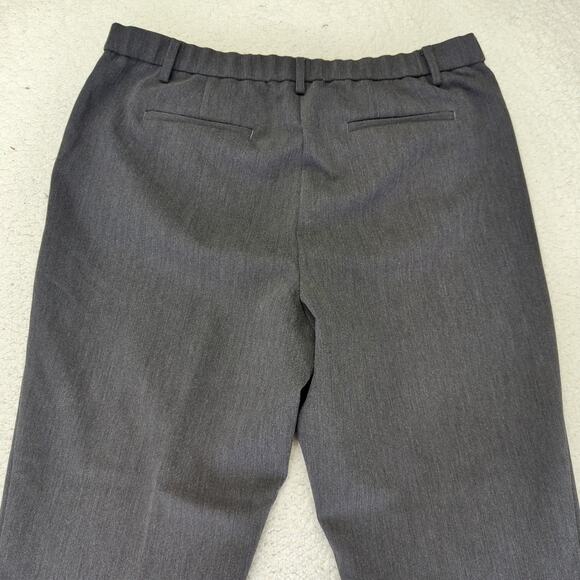 Talbots Cambridge Pant Pull-on Dress Pants Slim Tapered Trousers Gray Women's 14 - Picture 5 of 8